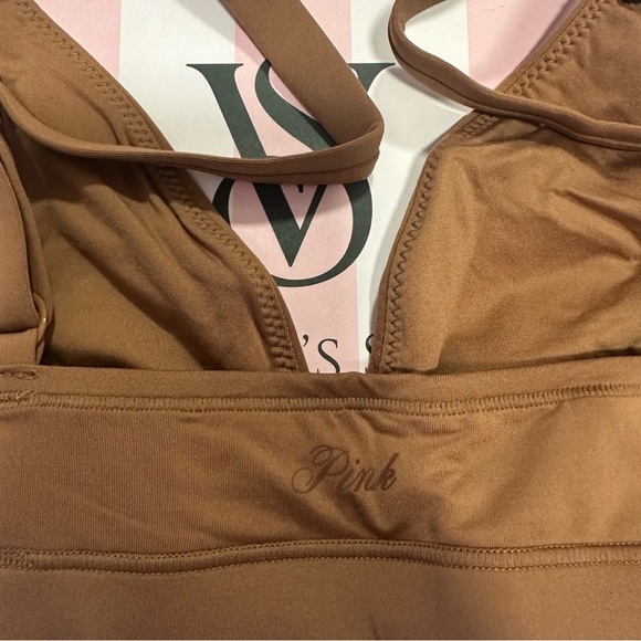 Victoria’s Secret PINK Powder Puff Cotton Triangle Bralette - Picture 5 of 7